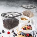 Miniatyrbilde 2 av 8: Beholder for løse produkter med dispenser GRÅ 1,3 l