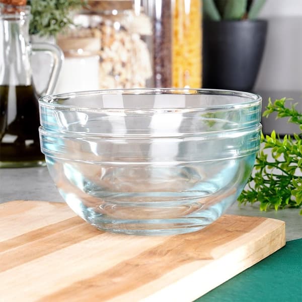 Glassskåler 14 cm, 500 ml 2 stk.