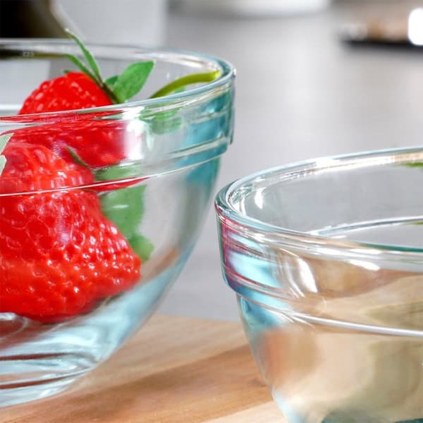 Glassskåler 14 cm, 500 ml 2 stk.