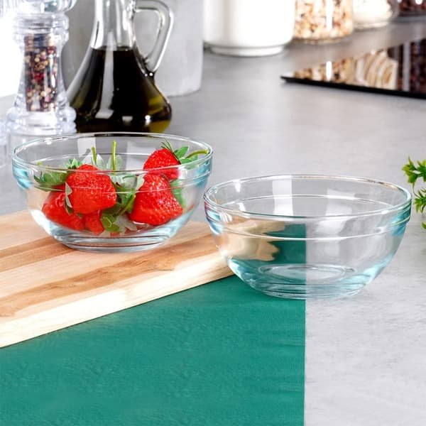 Glassskåler 14 cm, 500 ml 2 stk.