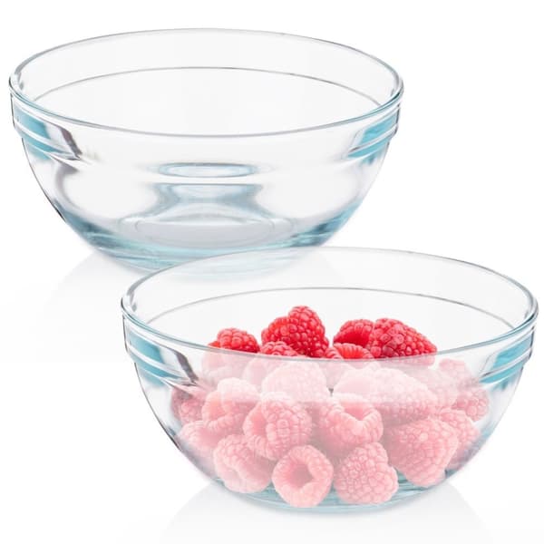 Glassskåler 14 cm, 500 ml 2 stk.
