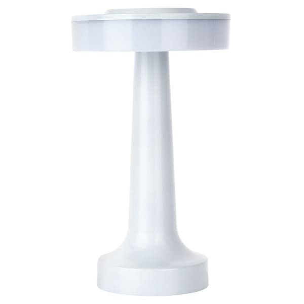 LED bordslampa vit trådlös 3 ljuslägen 21 cm