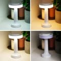Miniatyrbild 4 av 9: LED bordslampa vit trådlös 3 ljuslägen 21 cm