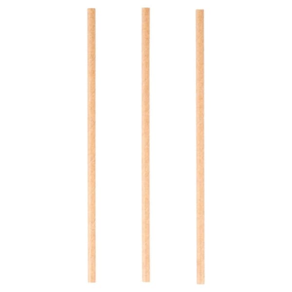 Engångssugrör av papper 19,5 cm 100 st.