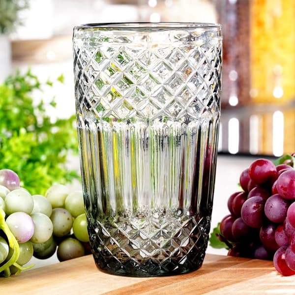 Svart glas 380 ml