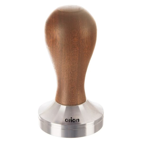 Kaffe tamper stål trä tamper 5x9,5 cm