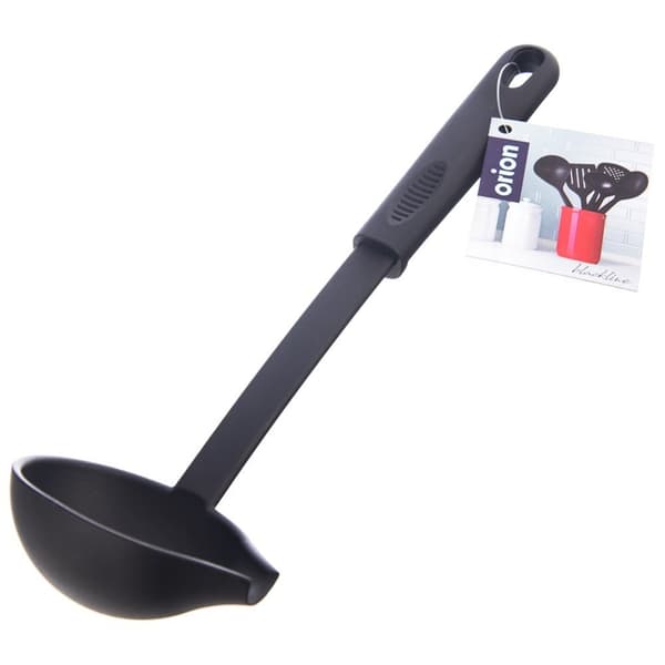 Svart slev BLACKLINE 60 ml, 29 cm