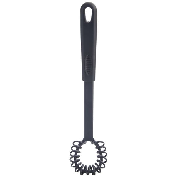 Spiralvisp svart BLACKLINE 28 cm