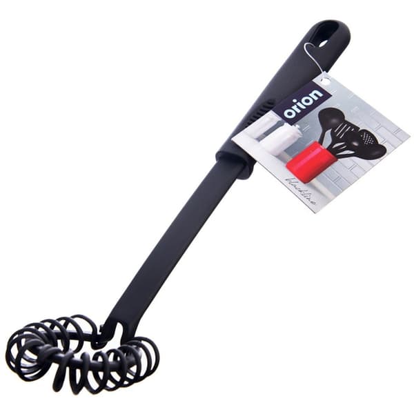 Spiralvisp svart BLACKLINE 28 cm