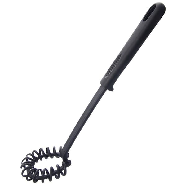 Spiralvisp svart BLACKLINE 28 cm