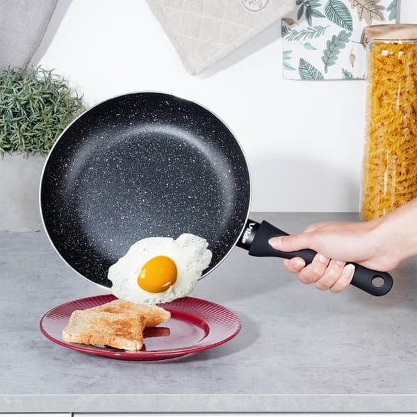 BLACK LINE granit stekpanna set, 3 st, 20/24/28 cm