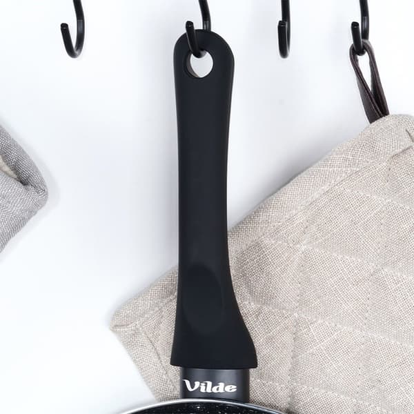BLACK LINE granit stekpanna set, 3 st, 20/24/28 cm
