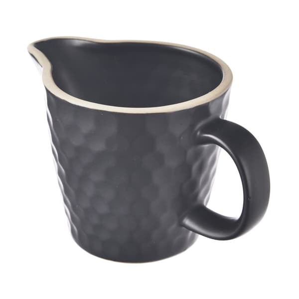 Keramisk mælkekande sort TEA TIME 100 ml