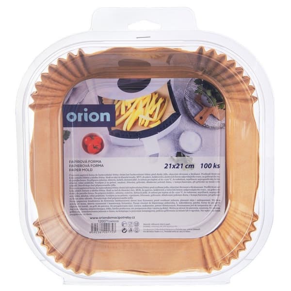 Air Fryer fettfri papirinnsats 21x21 cm 100 stk.