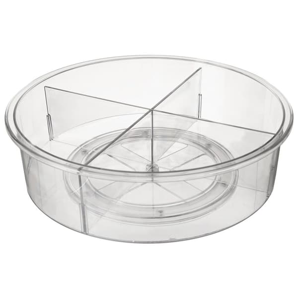 Roterende organiseringsbeholder, delt, 30 cm