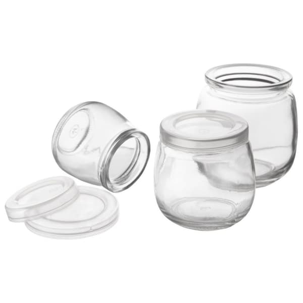 Krukke til yoghurt og desserter 130 ml 12 stk.