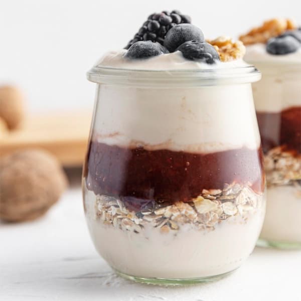Burk för yoghurt och desserter 200 ml 12 st.