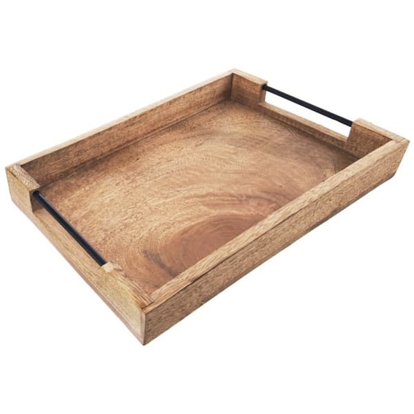 Serveringsbrett MANGO av tre 40,5x30,5x6 cm
