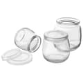 Miniatyrbilde 5 av 6: Lokk til yoghurtkrukke 6,8 cm 12 stk.