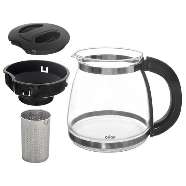 Varmebestandig tekanne i glass med infuser 1,73 l