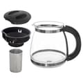 Miniatyrbilde 3 av 7: Varmebestandig tekanne i glass med infuser 1,73 l