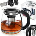 Miniatyrbilde 7 av 7: Varmebestandig tekanne i glass med infuser 1,73 l