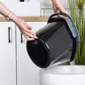 Miniatyrbild 6 av 9: Mopphink med vridare, plast, svart, 10 l