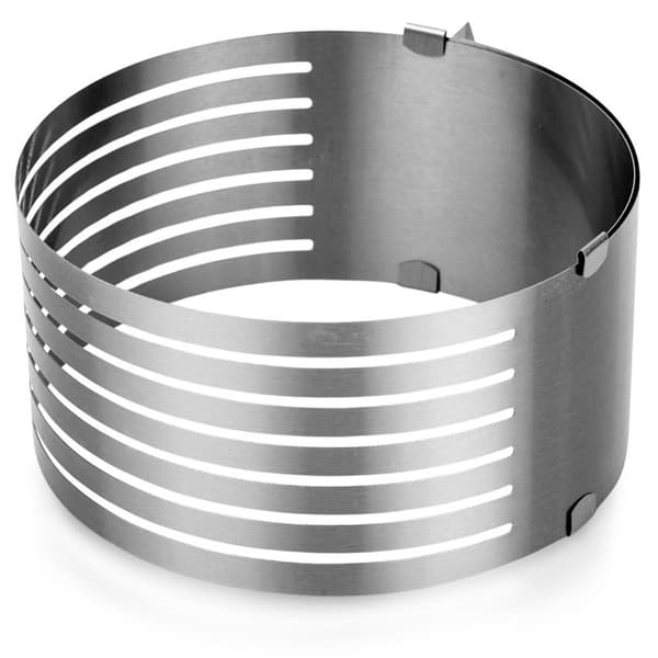 ACER 7-lagers stål justerbar sockerkaka skärbåge 16-20 cm