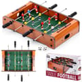 Miniatyrbillede 8 af 8: Bordfodbold i træ 50x31x9,5 cm