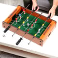 Miniatyrbillede 2 af 8: Bordfodbold i træ 50x31x9,5 cm
