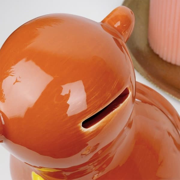 Keraaminen Monkey Piggy Bank