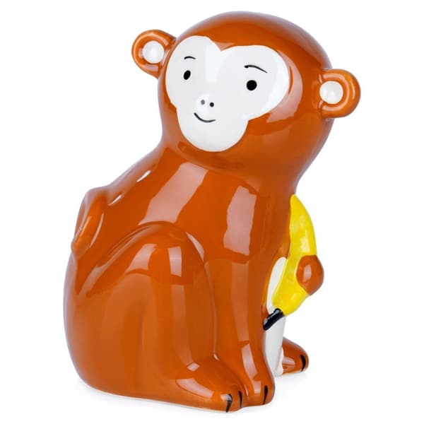Keraaminen Monkey Piggy Bank