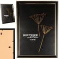 Miniatyrbillede 7 af 7: Sort guld fotoramme 21x29,7 cm