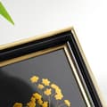 Miniatyrbillede 4 af 7: Sort guld fotoramme 12,6x17,8 cm