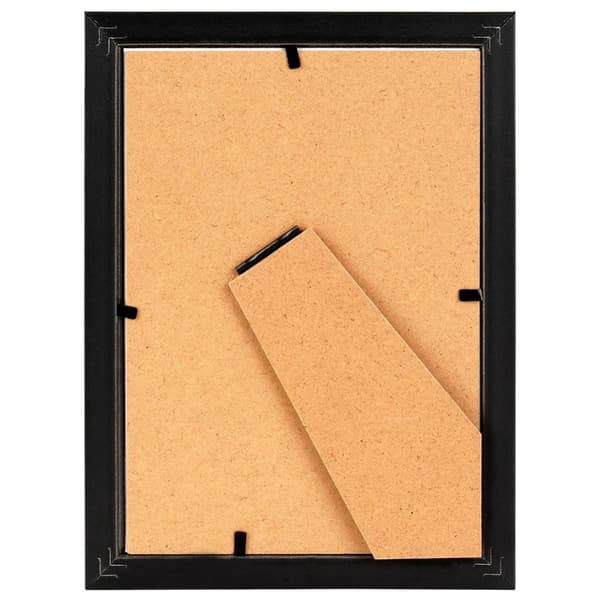 Sort guld fotoramme 12,6x17,8 cm