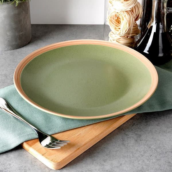 Middagstallrik keramiska plattor grön ARTHENA GRÖN 27 cm