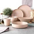Miniatyrbilde 5 av 7: Keramisk desserttallerken beige SOHO 20,5 cm