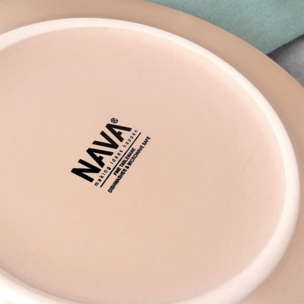 Keramisk desserttallerken beige SOHO 20,5 cm