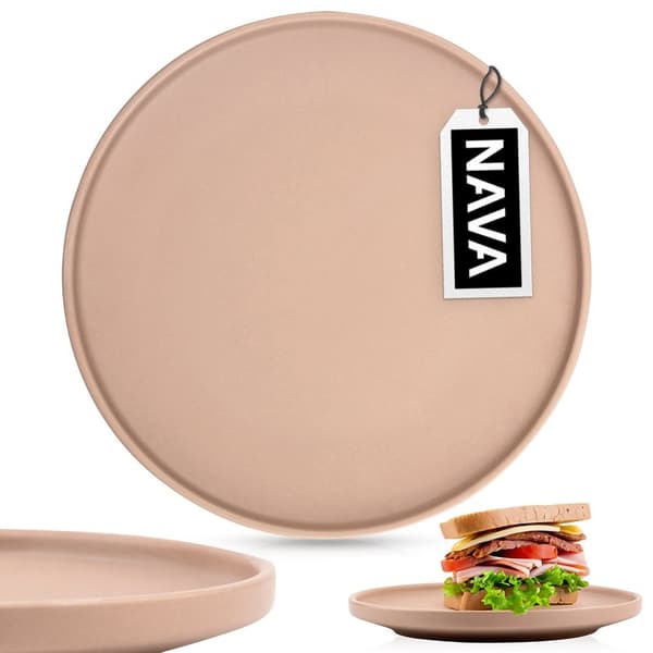 Keramisk desserttallerken beige SOHO 20,5 cm