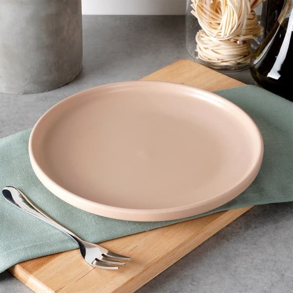 Keramisk desserttallerken beige SOHO 20,5 cm