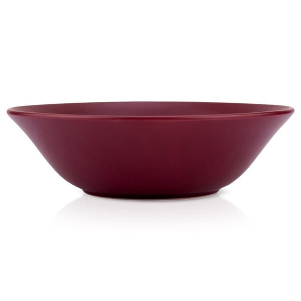 Keramisk salatskål, burgunder, SOHO, 23,5 cm, 1,1 l