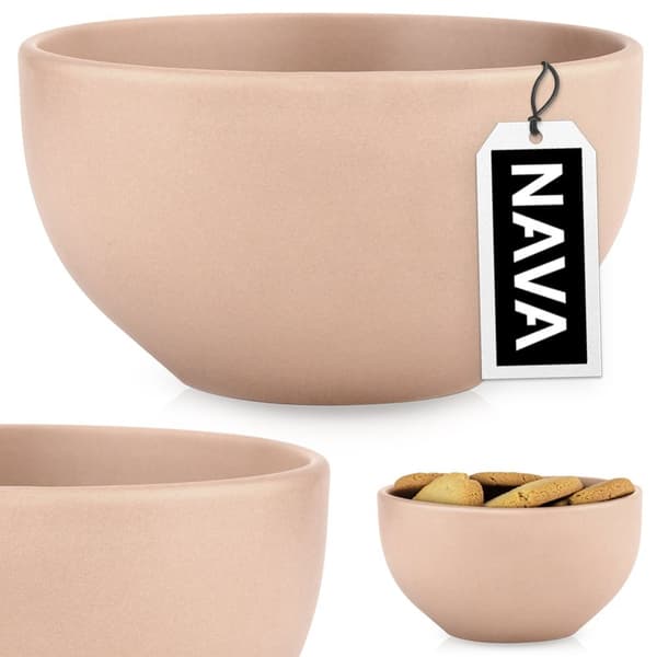 Beige keramikkskål SOHO 14,5 cm, 720 ml