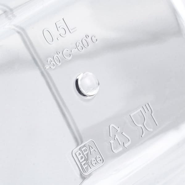 Hermetisk beholder for løse produkter MISTY 500 ml