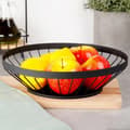 Miniatyrbilde 2 av 7: Fruktkurv metall sort MISTY 28 cm