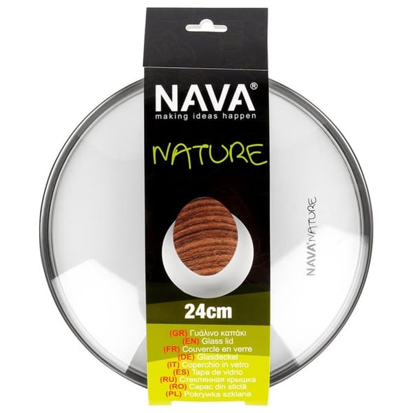 NATURE glasslokk 24 cm