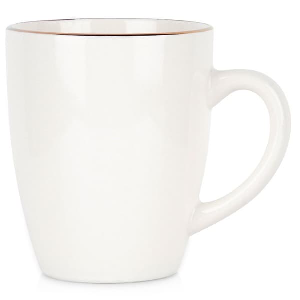 Hvidt porcelænskrus 200 ml