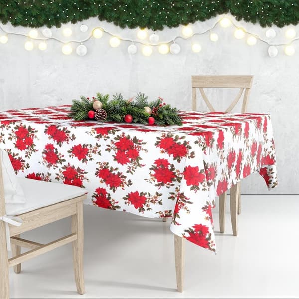 Flekkbestandig juleduk 180x130 cm