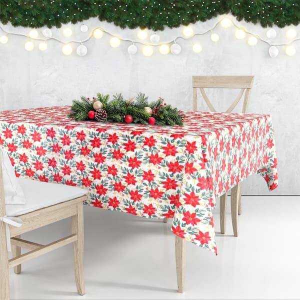 Flekkbestandig juleduk 220x150 cm