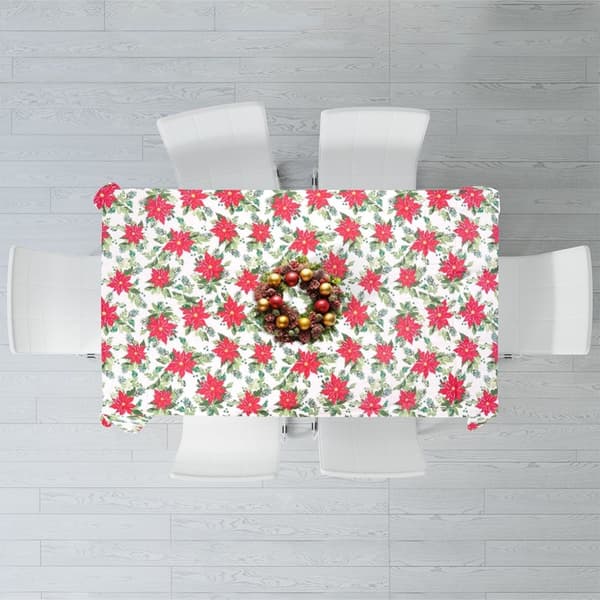 Flekkbestandig juleduk 220x150 cm