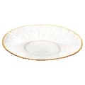 Miniatyrbild 3 av 7: Glas dessert tallrik guld 21 cm